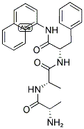 L-ALA-ALA-L-PHE-ALPHA-NAPHTHYLAMIDE Struktur