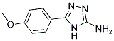 5-(4-METHOXY-PHENYL)-4H-[1,2,4]TRIAZOL-3-YLAMINE Struktur