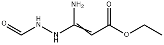 ETHYL 3-AMINO-3-(2-FORMYLHYDRAZINO)ACRYLATE Struktur