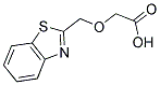 (1,3-BENZOTHIAZOL-2-YLMETHOXY)ACETIC ACID Struktur