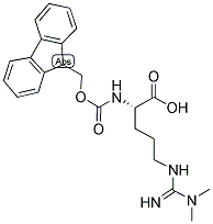 FMOC-N-OMEGA,OMEGA-DIMETHYL-L-ARGININE Struktur