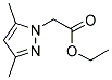 (3,5-DIMETHYL-PYRAZOL-1-YL)-ACETIC ACID ETHYL ESTER Struktur