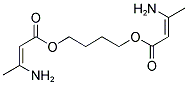 1,4-BUTYLENEGLYCOLBIS(3-AMINO-CROTONATE) Struktur