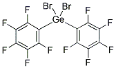 BIS(PENTAFLUOROPHENYL)GERMANIUM DIBROMIDE Struktur