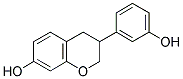 7,3'-DIHYDROXYISOFLAVAN Struktur