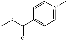 4-(METHOXYCARBONYL)-1-METHYLPYRIDINIUM Struktur