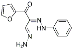 3-(2-FURYL)-3-OXO-2-(2-PHENYLHYDRAZONO)PROPANAL HYDRAZONE Struktur