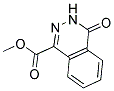 4-OXO-3,4-DIHYDRO-PHTHALAZINE-1-CARBOXYLIC ACID METHYL ESTER Struktur