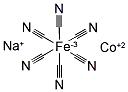 SODIUM COBALT FERROCYANIDE Struktur