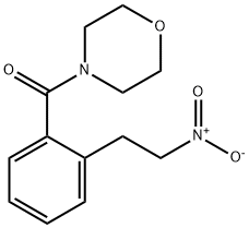 MORPHOLINO[2-(2-NITROETHYL)PHENYL]METHANONE Struktur