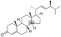 4,22-CHOLESTADIEN-24-BETA-METHYL-3-ONE Struktur