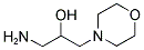 1-AMINO-3-MORPHOLIN-4-YL-PROPAN-2-OL Struktur