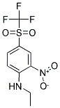 ETHYL-(2-NITRO-4-TRIFLUOROMETHANESULFONYL-PHENYL)-AMINE Struktur