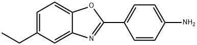 4-(5-ETHYL-BENZOOXAZOL-2-YL)-PHENYLAMINE Struktur