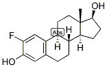 1,3,5(10)-ESTRATRIEN-2-FLUORO-3,17-BETA-DIOL Struktur