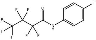 2,2,3,3,4,4,4-HEPTAFLUORO-N-(4-FLUOROPHENYL)BUTANAMIDE Struktur