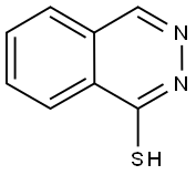 PHTHALAZINE-1-THIOL Struktur