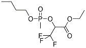 ETHYL 2-([BUTOXY(METHYL)PHOSPHORYL]OXY)-3,3,3-TRIFLUOROPROPANOATE Struktur