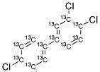 13C12-3,4,4'-TRICHLOROBIPHENYL Struktur