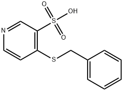 4-(BENZYLSULFANYL)PYRIDINE-3-SULFONIC ACID Struktur