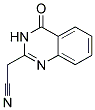 (4-OXO-3,4-DIHYDRO-QUINAZOLIN-2-YL)-ACETONITRILE Struktur