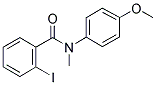 2-IODO-N-(4-METHOXYPHENYL)-N-METHYLBENZAMIDE Struktur