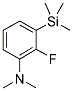 1-(DIMETHYLAMINO)-2-FLUORO-3-(TRIMETHYLSILYL)BENZENE Struktur