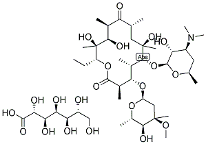 ERYTHROMYCIN GLUCOHEPTONATE Struktur