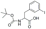 BOC-D, L-PHE(3-I) Struktur