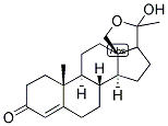 4-PREGNEN-18-OL, 3,20-DIONE (20-ALPHA AND 20-BETA OLS) 18,20-HEMIKETAL Struktur