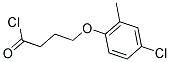 4-(4-CHLORO-2-METHYLPHENOXY)BUTYRYL CHLORIDE Struktur
