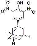 4-(1-ADAMANTYL)-2,6-DINITROPHENOL Struktur