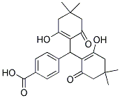 4-(BIS(6-HYDROXY-4,4-DIMETHYL-2-OXOCYCLOHEX-1-ENYL)METHYL)BENZOIC ACID