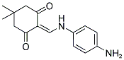 2-[(4-AMINOANILINO)METHYLENE]-5,5-DIMETHYL-1,3-CYCLOHEXANEDIONE Struktur