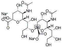 N-ACETYLNEURAMINIC ACID DIMER, DISODIUM SALT Struktur