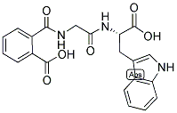 PHT-GLY-DL-TRP-OH Struktur