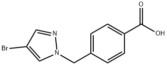 4-(4-BROMO-PYRAZOL-1-YLMETHYL)-BENZOIC ACID price.