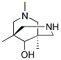 1,3,5-TRIMETHYL-3,7-DIAZA-BICYCLO[3.3.1]-NONAN-9-OL Struktur