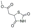 METHYL (2,4-DIOXO-1,3-THIAZOLIDIN-5-YL)ACETATE Struktur