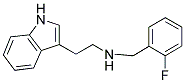 (2-FLUORO-BENZYL)-[2-(1H-INDOL-3-YL)-ETHYL]-AMINE Struktur