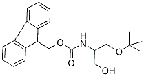 (1-TERT-BUTOXYMETHYL-2-HYDROXY-ETHYL)-CARBAMIC ACID 9H-FLUOREN-9-YLMETHYL ESTER Struktur