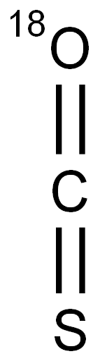 CARBONYL-18O SULFIDE Struktur