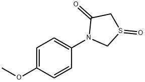 3-(4-METHOXYPHENYL)-1LAMBDA4,3-THIAZOLANE-1,4-DIONE Struktur