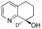 8H-DEUTERIO-5,6,7,8-TETRAHYDROQUINOLIN-8-OL Struktur