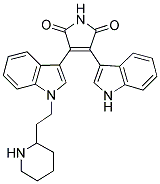 BISINDOLYLMALEIMIDE VI Struktur