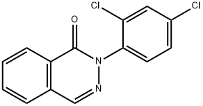 2-(2,4-DICHLOROPHENYL)-1(2H)-PHTHALAZINONE Struktur