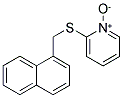 2-[(1-NAPHTHYLMETHYL)THIO]PYRIDINIUM-1-OLATE Struktur