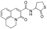 2,3-DIHYDRO-N-(4,5-DIHYDRO-2(3H)-THIOPHENON-3-YL)-5-OXO-(1H,5H)-BENZO[IJ]QUINOLIZINE-6-CARBOXAMIDE