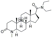 4-AZA-5-ALPHA-ANDROSTAN-4-METHYL-17-BETA-(N,N-DIETHYL)-CARBOXAMIDE-3-ONE Struktur