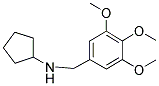 CYCLOPENTYL-(3,4,5-TRIMETHOXY-BENZYL)-AMINE Struktur